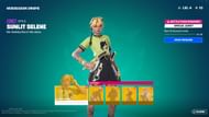 Sunlit Selene is the first midseason drop in Fortnite Chapter 4 Season 1 (Image via Epic Games)